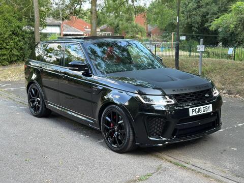 Land Rover Range Rover Sport SUV 5.0 P575 V8 SVR Auto 4WD Euro 6 (s/s) 5dr