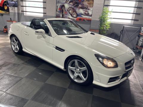 Mercedes-Benz SLK Convertible 1.8 SLK200 BlueEfficiency AMG Sport G-Tronic+ Euro 5 (s/s) 2dr