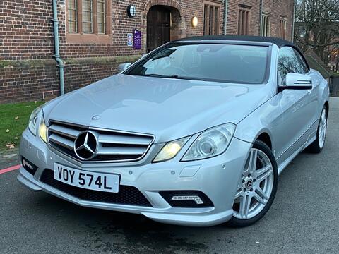 Mercedes-Benz E Class Convertible 1.8 E250 CGI BlueEfficiency Sport Cabriolet Tiptronic Euro 5 2dr