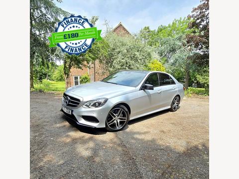 Mercedes-Benz E Class Saloon 3.0 E350 V6 BlueTEC AMG Night Edition (Premium) G-Tronic+ Euro 6 (s/s) 4dr