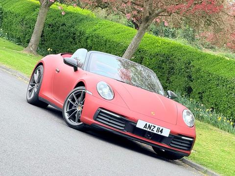 Porsche 911 Convertible 3.0T 992 Carrera PDK Euro 6 (s/s) 2dr