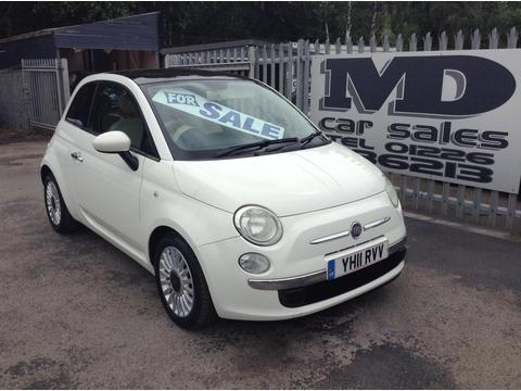Fiat 500 Hatchback 0.9 TwinAir Lounge Euro 5 (s/s) 3dr