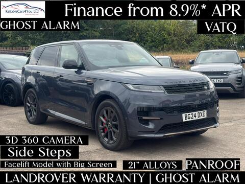 Land Rover Range Rover Sport SUV 3.0 P460e 38.2kWh Dynamic SE Auto 4WD Euro 6 (s/s) 5dr