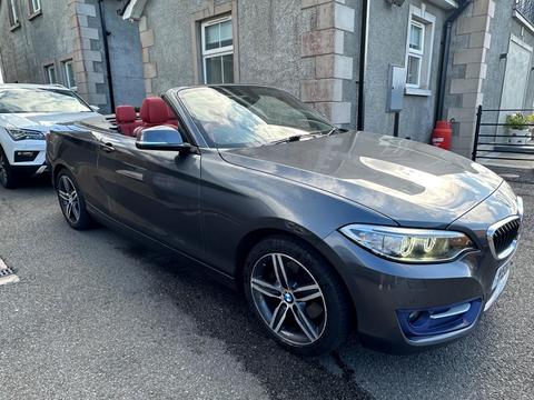 BMW 2 Series Convertible 2.0 220d Sport Euro 6 (s/s) 2dr