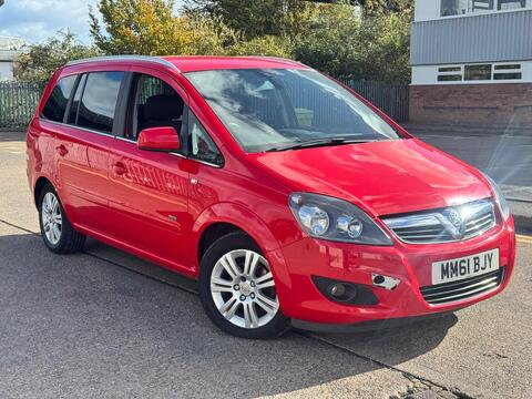 Vauxhall Zafira MPV 1.6 16V Design Euro 5 5dr (SNav)