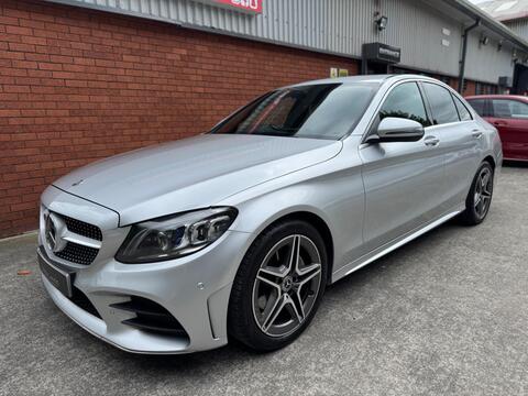 Mercedes-Benz C Class Saloon 1.5 C200 MHEV EQ Boost AMG Line G-Tronic+ Euro 6 (s/s) 4dr