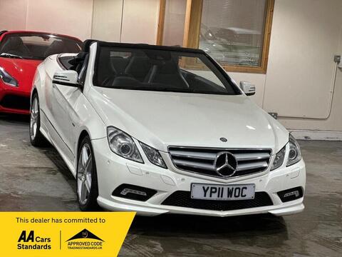 Mercedes-Benz E Class Convertible 3.0 E350 CDI V6 BlueEfficiency Sport Cabriolet G-Tronic Euro 5 2dr