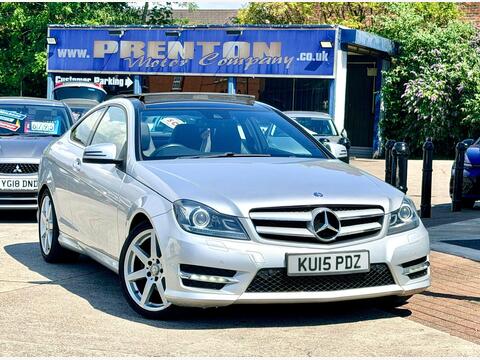 Mercedes-Benz C Class Coupe 2.1 C220 CDI AMG Sport Edition G-Tronic+ Euro 5 (s/s) 2dr