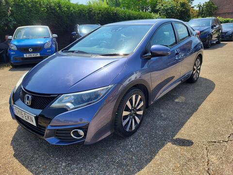 Honda Civic Hatchback 1.8 i-VTEC SE Plus (Navi) Auto Euro 6 5dr