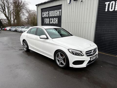 Mercedes-Benz C Class Saloon 1.6 C200d AMG Line G-Tronic+ Euro 6 (s/s) 4dr