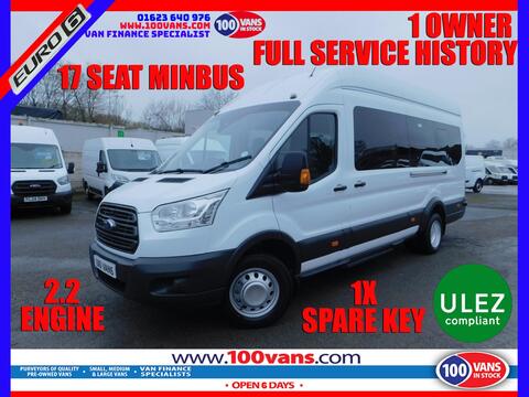 Ford Transit Minibus 2.2TDCI 460 TREND L4H3 17 SEAT MINIBUS