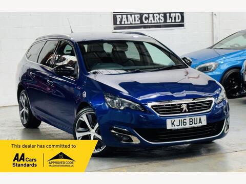 Peugeot 308 SW Estate 1.6 BlueHDi GT Line EAT Euro 6 (s/s) 5dr