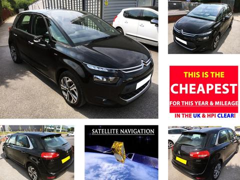 Citroen C4 Picasso MPV 1.6 e-HDi Exclusive ETG6 Euro 5 (s/s) 5dr