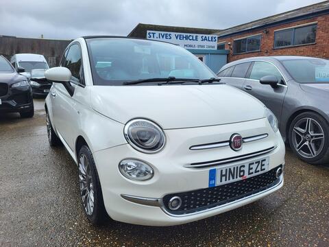 Fiat 500C Convertible 1.2 ECO Lounge Euro 6 (s/s) 2dr