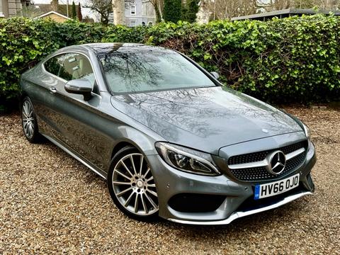 Mercedes-Benz C Class Coupe 2.1 C220d AMG Line (Premium Plus) G-Tronic+ Euro 6 (s/s) 2dr