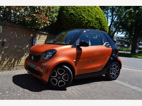 Smart fortwo Convertible 1.0 Prime Cabriolet Twinamic Euro 6 (s/s) 2dr