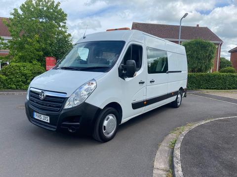 Vauxhall Movano Combi Van 2.3 CDTi 3500 Crew Van FWD L3 H2 Euro 6 6dr (7 Seat)