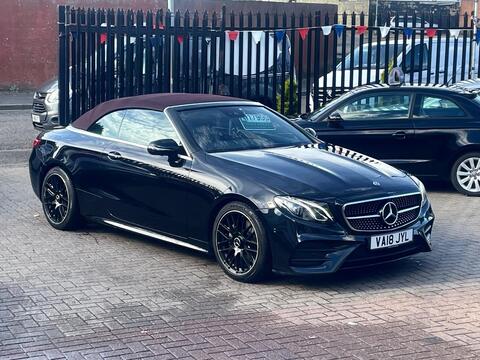 Mercedes-Benz E Class Convertible 2.0 E220d AMG Line (Premium) Cabriolet G-Tronic+ Euro 6 (s/s) 2dr