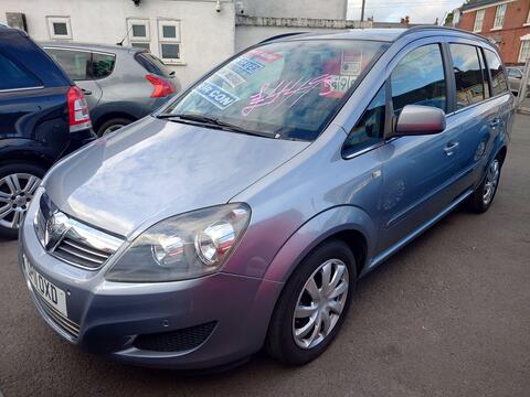 Vauxhall Zafira MPV 1.6 16V Exclusiv Euro 5 5dr