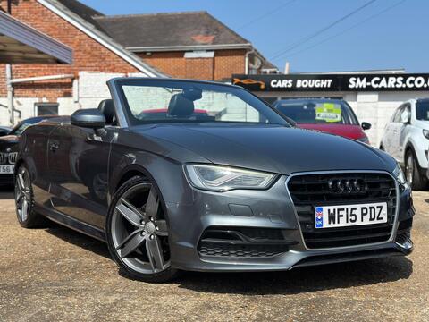 Audi A3 Cabriolet Convertible 2.0 TDI S line Euro 6 (s/s) 2dr