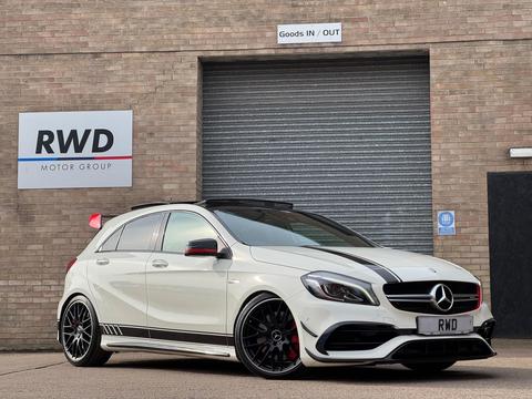 Mercedes-Benz A Class Hatchback 2.0 A45 AMG (Premium) SpdS DCT 4MATIC Euro 6 (s/s) 5dr