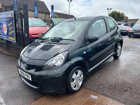 Toyota AYGO Hatchback 1.0 VVT-i Black Euro 4 3dr (AC)
