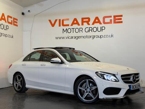 Mercedes-Benz C Class Saloon 2.1 C220d AMG Line (Premium) 7G-Tronic+ Euro 6 (s/s) 4dr