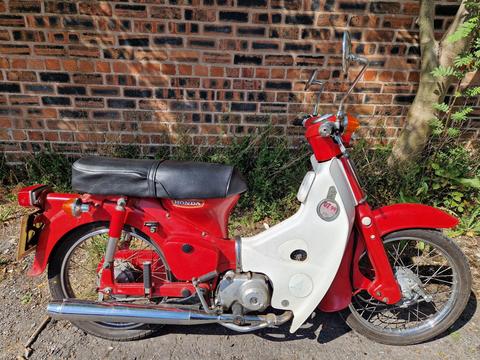 Honda C70 Unlisted