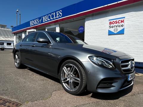 Mercedes-Benz E Class Saloon 3.0 E350d V6 AMG Line (Premium) G-Tronic+ Euro 6 (s/s) 4dr
