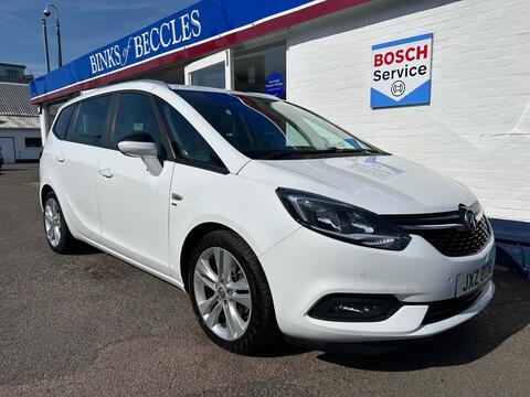 Vauxhall Zafira Tourer MPV 1.4i Turbo SRi Auto Euro 6 5dr