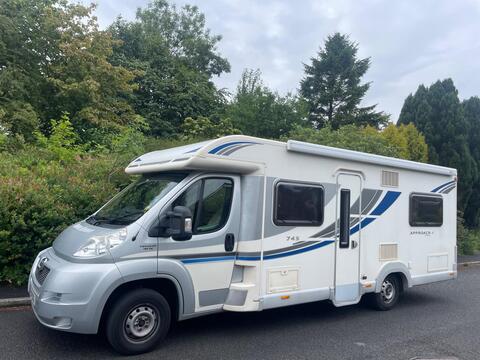 Bailey Approach Autograph 745 Coach Built DELIVERY POSSIBLE,4 BERTH 4 BELTS
