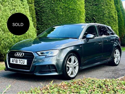 Audi A3 Hatchback 1.5 TFSI CoD S line Sportback S Tronic Euro 6 (s/s) 5dr