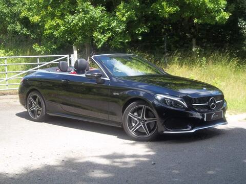 Mercedes-Benz C Class Convertible 3.0 C43 V6 AMG (Premium Plus) Cabriolet G-Tronic+ 4MATIC Euro 6 (s/s) 2dr
