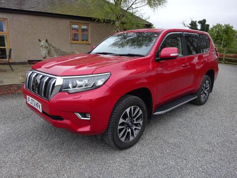 Toyota Land Cruiser SUV 2.8D Invincible Auto 4WD Euro 6 (s/s) 5dr (7 Seat)