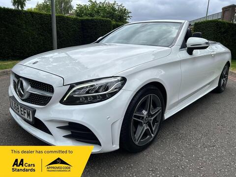 Mercedes-Benz C Class Convertible 1.5 C200 MHEV AMG Line Cabriolet G-Tronic+ Euro 6 (s/s) 2dr