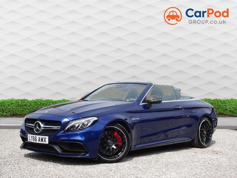 Mercedes-Benz C Class Convertible 4.0 C63 V8 BiTurbo AMG S (Premium) Cabriolet SpdS MCT Euro 6 (s/s) 2dr