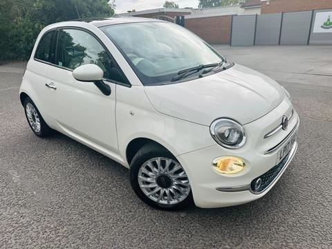 Fiat 500 Hatchback 1.2 Lounge Euro 6 (s/s) 3dr