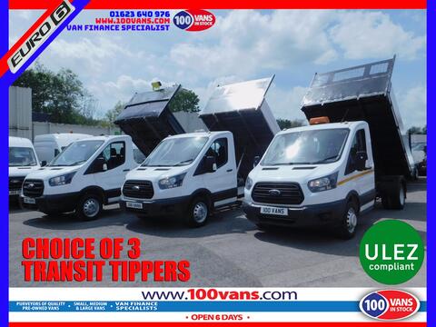 Ford Transit Tipper 2.0 350 EcoBlue RWD L2 H1 Euro 6 2dr (DRW)