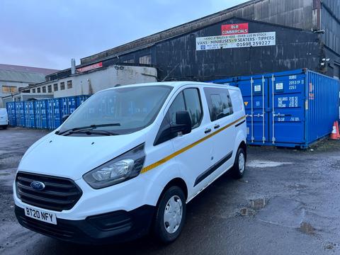 Ford Transit Custom Combi Van 2.0 300 EcoBlue Leader Crew Van L1 H1 Euro 6 (s/s) 5dr