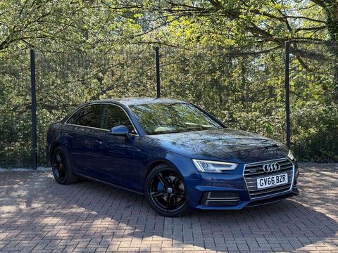 Audi A4 Saloon 2.0 TDI S line S Tronic quattro Euro 6 (s/s) 4dr