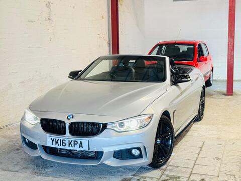 BMW 4 Series Convertible 2.0 420d M Sport Auto Euro 6 (s/s) 2dr