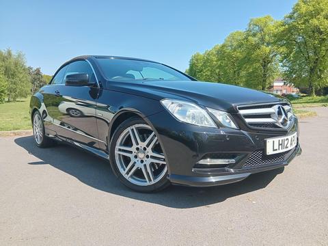 Mercedes-Benz E Class Convertible 3.0 E350 CDI V6 BlueEfficiency Sport Cabriolet G-Tronic Euro 5 2dr