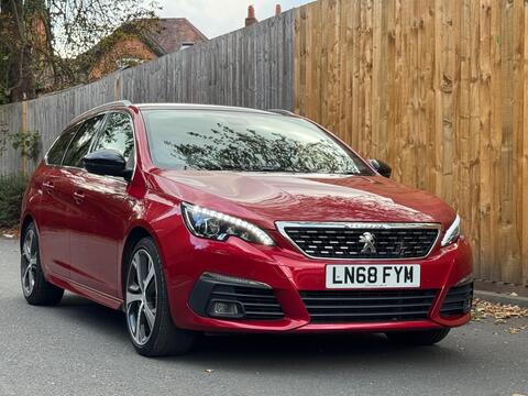 Peugeot 308 SW Estate 1.2 PureTech GT Line Euro 6 (s/s) 5dr