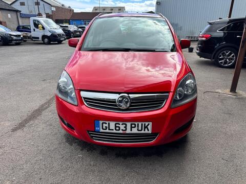 Vauxhall Zafira MPV 1.8 16V Exclusiv Euro 5 5dr