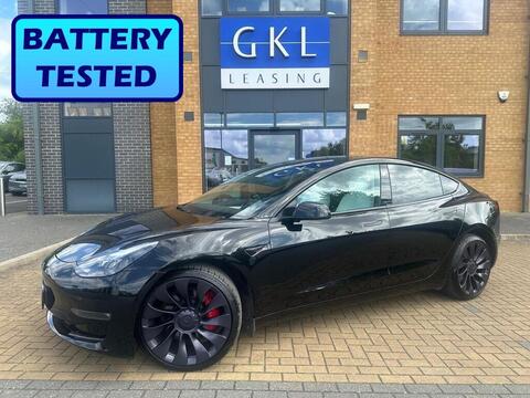 Tesla Model 3 Saloon (Dual Motor) Performance Auto 4WDE 4dr (Performance Upgrade)
