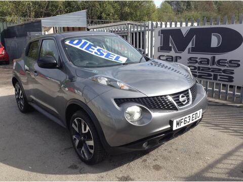 Nissan Juke SUV 1.5 dCi 8v n-tec Euro 5 (s/s) 5dr