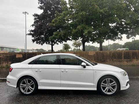 Audi A3 Saloon 1.4 TFSI CoD S line S Tronic Euro 6 (s/s) 4dr (Nav)