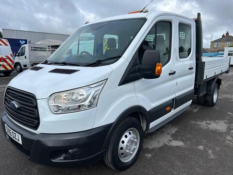 Ford Transit Chassis Cab 2.2 TDCi 350 1-Way Double Cab Tipper RWD L3 Euro 5 4dr (1-Way, 1-Stop, DRW)