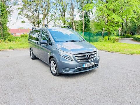 Mercedes-Benz Vito Combi Van 2.1 119 CDI BlueTEC Crew Van G-Tronic+ RWD L2 Euro 6 (s/s) 5dr (LWB)