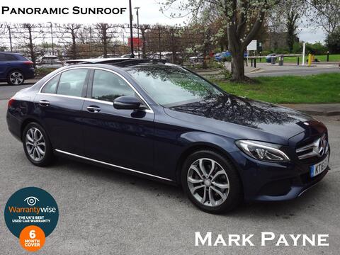 Mercedes-Benz C Class Saloon 2.0 C200 Sport (Premium) 7G-Tronic+ Euro 6 (s/s) 4dr